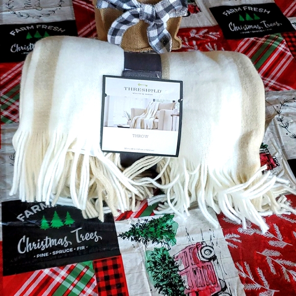 Threshold Other - Threshold blanket throw